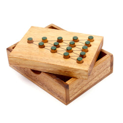 The Last Fighter IQ Mind Game - Triangle Peg Game (Online Order Only)