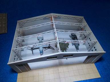 6mm Aircraft Hangar (Matboard) - 285CSS154 (Online Order Only)