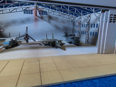 6mm Aircraft Hangar (Matboard) - 285CSS154 (Online Order Only)