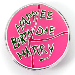 Harry Potter Hagrid Happee Birthdae Enamel Pin (Online Order Only)