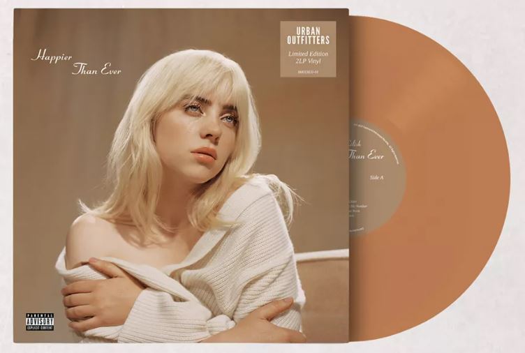 Happier Than Ever (UO Exclusive, Sienna) [Vinyl]