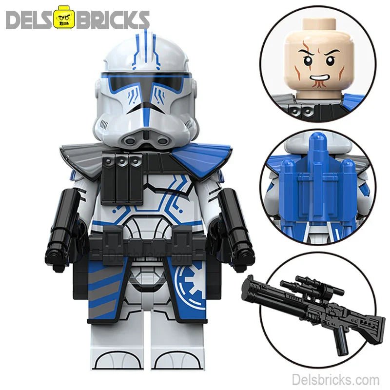 Hardcase 501st Clone trooper Star Wars Lego Minifigures Custom Toys S3 (ONLINE ORDER ONLY)