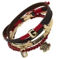 *Collective* Harry Potter - Gryffindor House 4-Pack Friendship Bracelet Set (ONLINE ORDER ONLY)