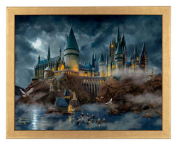 Harry Potter: Hogwarts Castle - Thomas Kinkade Framed Art Print (ONLINE ORDER ONLY)