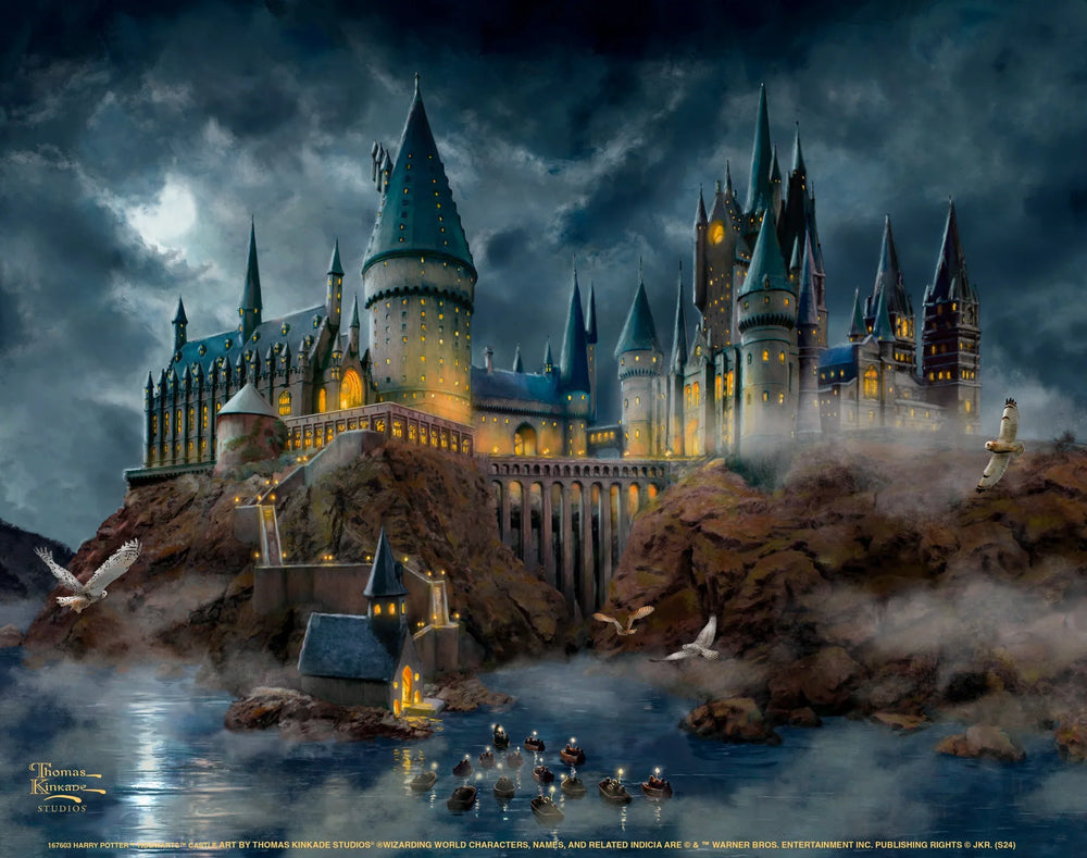 Harry Potter: Hogwarts Castle - Thomas Kinkade Framed Art Print (ONLINE ORDER ONLY)