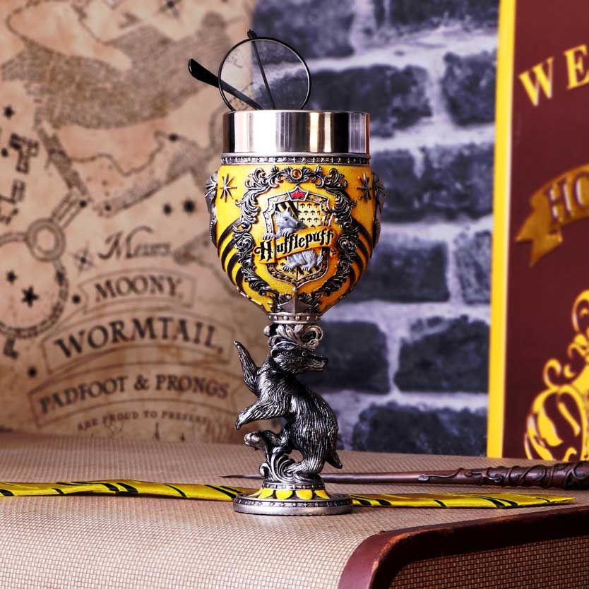 Harry Potter Hufflepuff House Crest Sculpted Goblet (ONLINE ORDER ONLY)