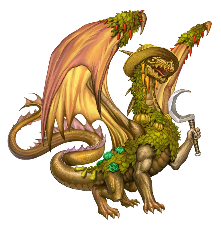 Battlezoo Dragons: Leshy Dragons for Foundry VTT (Online Order Only)