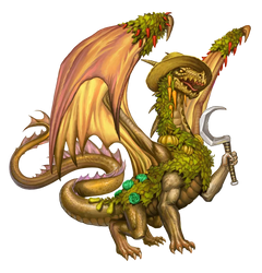 Battlezoo Dragons: Leshy Dragons for Foundry VTT (Online Order Only)
