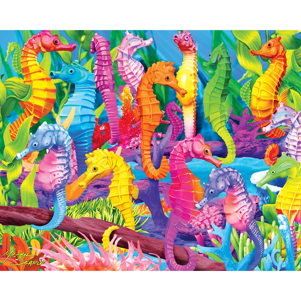 Glow in the Dark 100 Piece Jigsaw Puzzles - 4-Pack V2 (ONLINE ORDER ONLY)