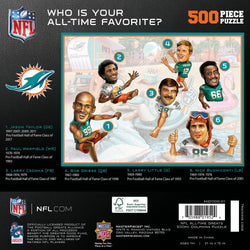 Miami Dolphins - All-Time Greats 500 Piece Jigsaw Puzzle
