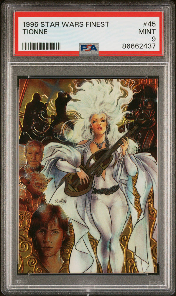 1996 STAR WARS FINEST TIONNE  #45 - PSA 9 (Online Order Only)