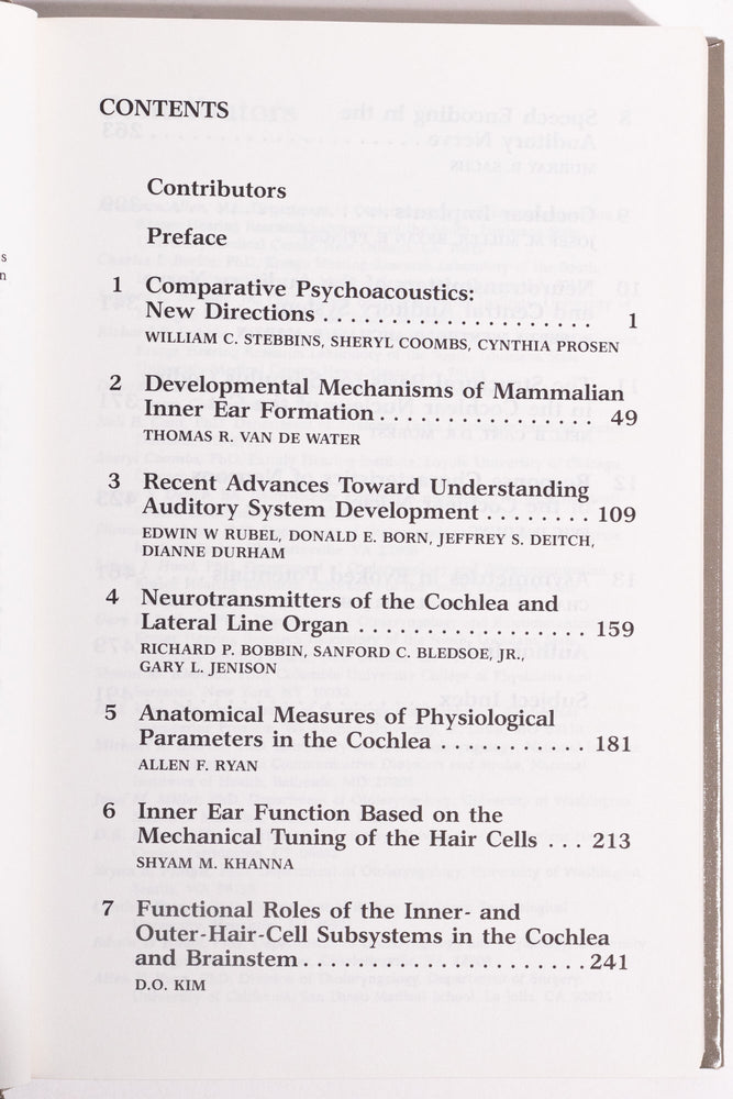 Hearing Science (ONLINE ORDER ONLY)