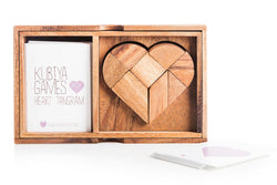 Heart Tangram - two sets with 57 challenge cards (Online Order Only)