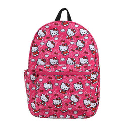 Hello Kitty Pink Bows Sanrio Laptop Backpack (Online Order Only)