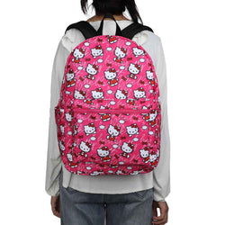 Hello Kitty Pink Bows Sanrio Laptop Backpack (Online Order Only)