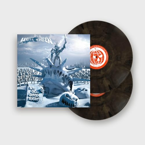 Helloween - My God-Given Right (Clear / black marbled vinyl) [Vinyl] (ONLINE ORDER ONLY)