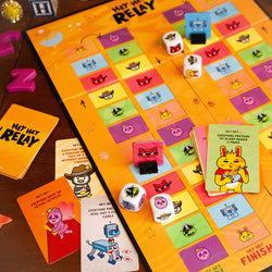 Hey Hey Relay – A Loud, Laugh-Out-Loud Team Party Game (ONLINE ORDER ONLY)