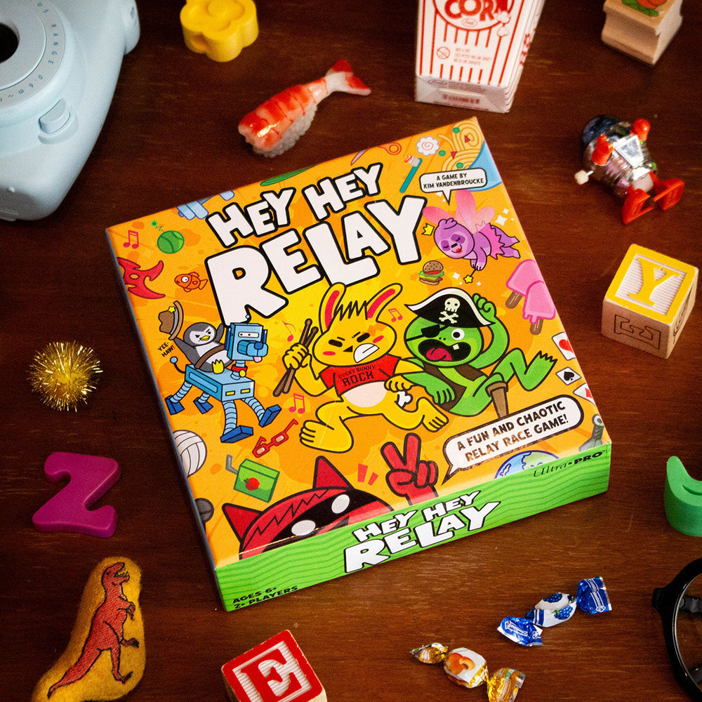 Hey Hey Relay – A Loud, Laugh-Out-Loud Team Party Game (ONLINE ORDER ONLY)