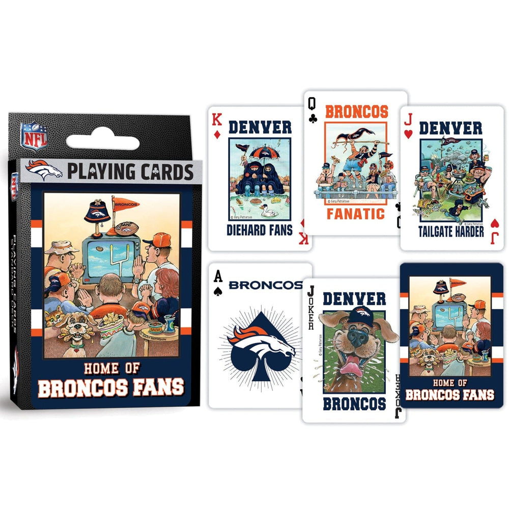 Denver Broncos Fan Deck Playing Cards - 54 Card Deck (ONLINE ORDER ONLY)