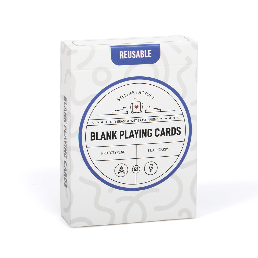 Reusable Blank Playing Cards (Online Order Only)