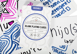 Reusable Blank Playing Cards (Online Order Only)