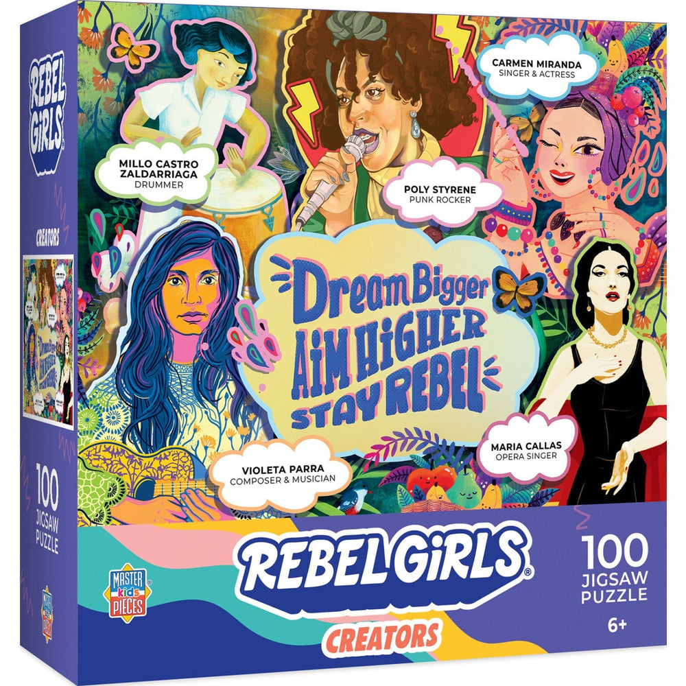 Rebel Girls - Creators 100 Piece Jigsaw Puzzle (ONLINE ORDER ONLY)