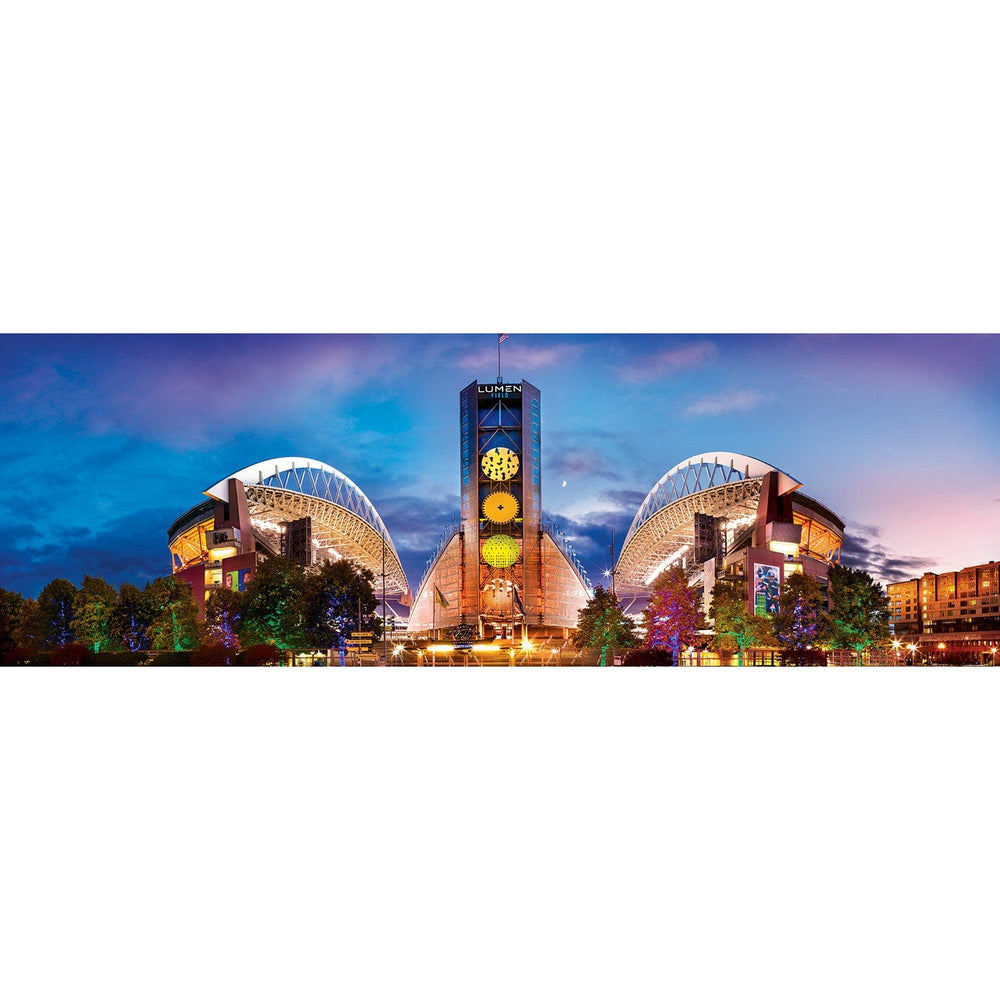 Seattle Seahawks - Stadium View 1000 Piece Panoramic Jigsaw Puzzle (ONLINE ORDER ONLY)