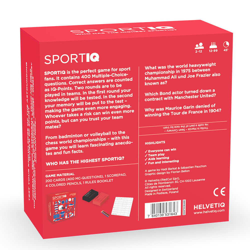Sport IQ (ONLINE ORDER ONLY)