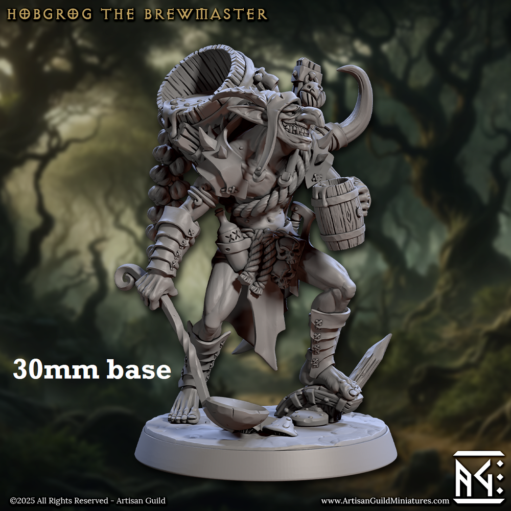 Hobgrog the Brewmaster (Male Hobgoblin Alchemist) (Online Only)