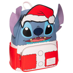 Lilo & Stitch Holiday Santa Stitch Disney EE Exclusive Mini Backpack by Loungefly (Online Order Only)