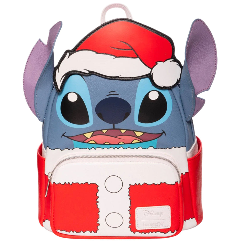 Lilo & Stitch Holiday Santa Stitch Disney EE Exclusive Mini Backpack by Loungefly (Online Order Only)