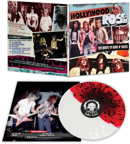 Hollywood Rose - The Roots Of Guns N' Roses (Colored Vinyl, Red & White Splatter, Limited Edition, Remixes) [Vinyl] (ONLINE ORDER ONLY)