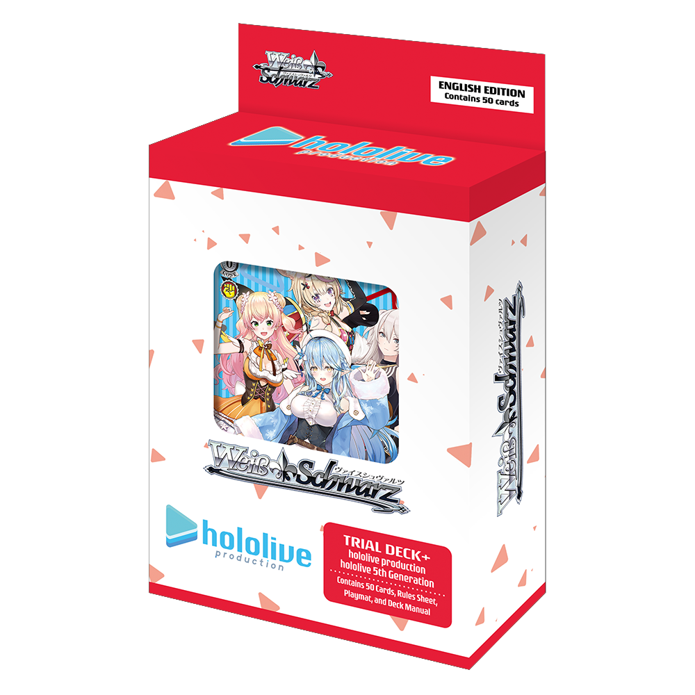 Weiss Schwarz: hololive production 5th Generation Trial Deck+ (ONLINE ORDER ONLY)