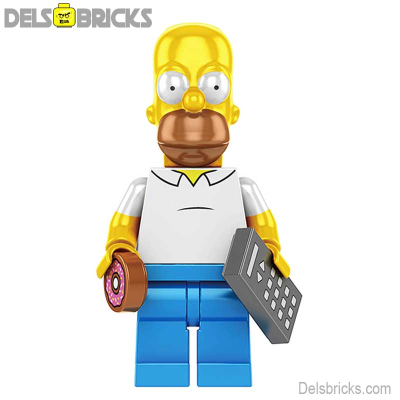 Homer Simpson | The Simpsons Lego Minifigures Custom toys (ONLINE ORDER ONLY)
