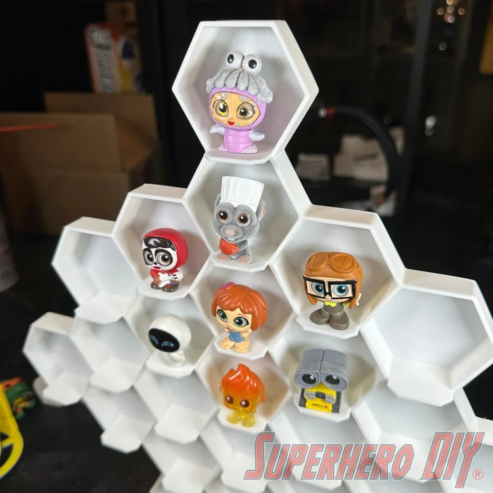 Honeycomb Wall Display for Disney Doorables: Organize and Showcase Your Collection (ONLINE ORDER ONLY)