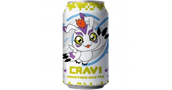 Cravi Honeydew Milk Tea (10.65oz) (Taiwan) (ONLINE ORDER ONLY)