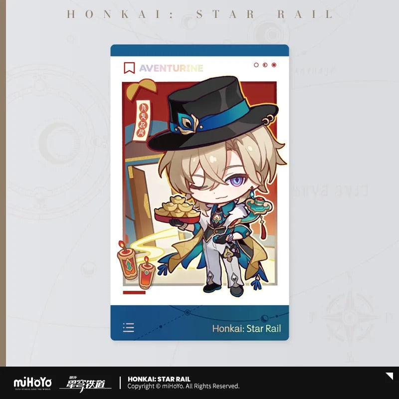 Honkai: Star Rail Happy New Year Series Paper Card Set (ONLINE ORDER ONLY)