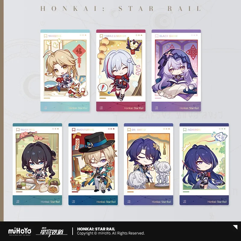 Honkai: Star Rail Happy New Year Series Paper Card Set (ONLINE ORDER ONLY)