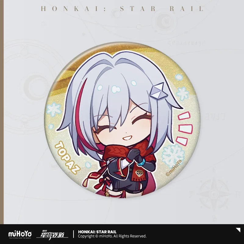 Honkai: Star Rail Happy New Year Series Tinplate Badge (ONLINE ORDER ONLY)