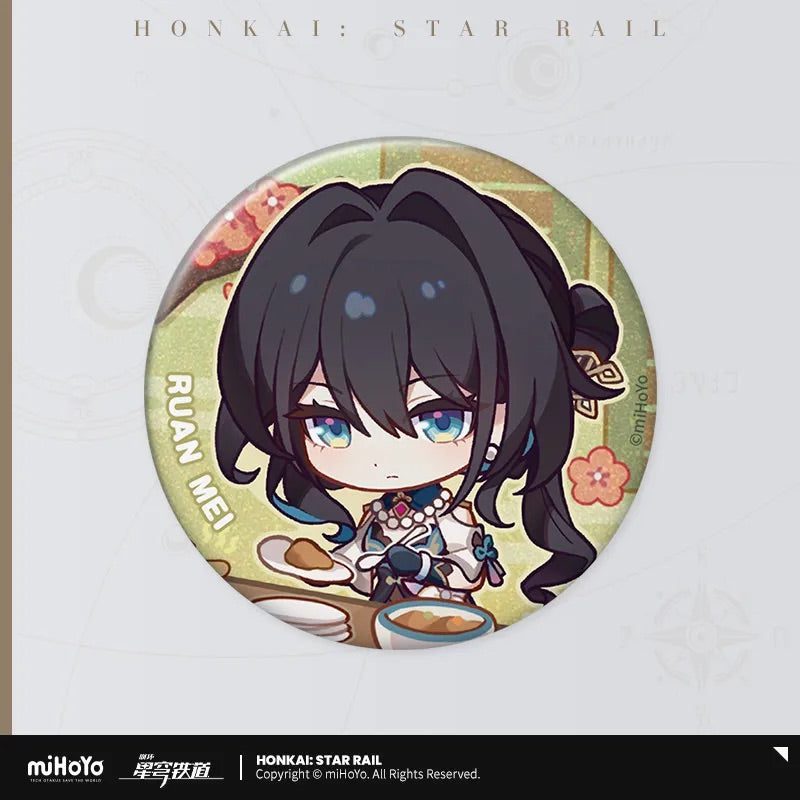 Honkai: Star Rail Happy New Year Series Tinplate Badge (ONLINE ORDER ONLY)
