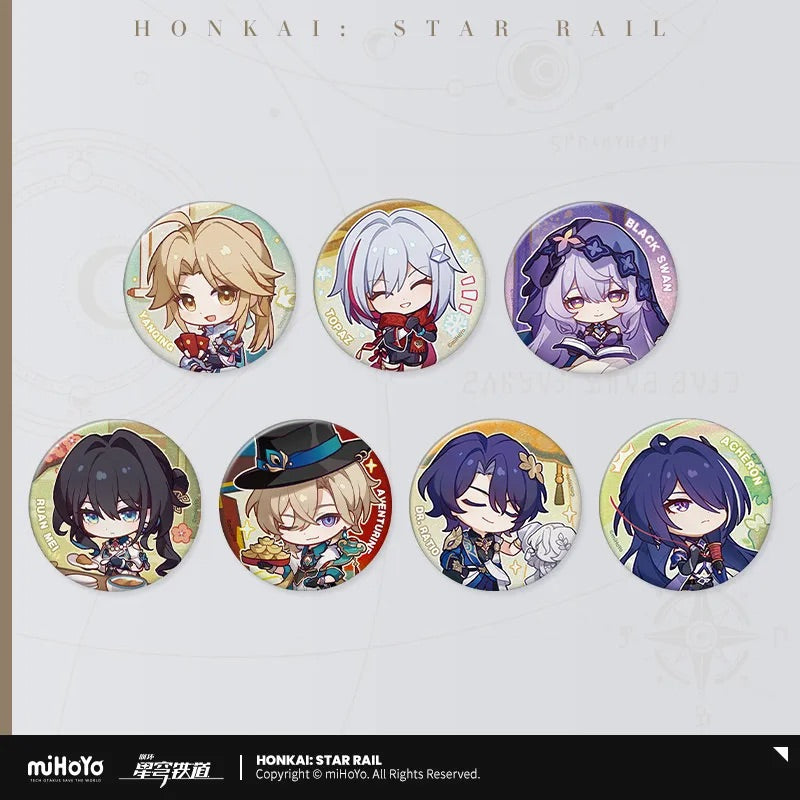 Honkai: Star Rail Happy New Year Series Tinplate Badge (ONLINE ORDER ONLY)