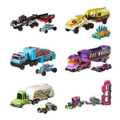 Hot Wheels Super Hauling Rig and Car - Select Figure(s) (Online Order Only)