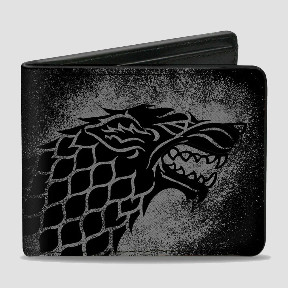 House Stark Game of Thrones Bi-Fold Wallet (Online Order Only)