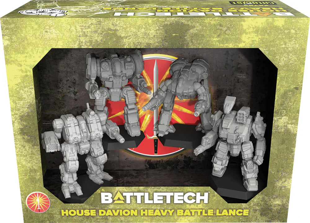 House Davion Heavy Battle Lance (ONLINE ORDER ONLY)