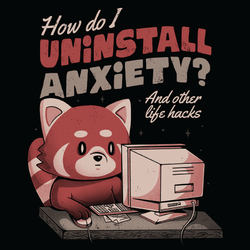 Uninstall Anxiety' Shirt (ONLINE ORDER ONLY)