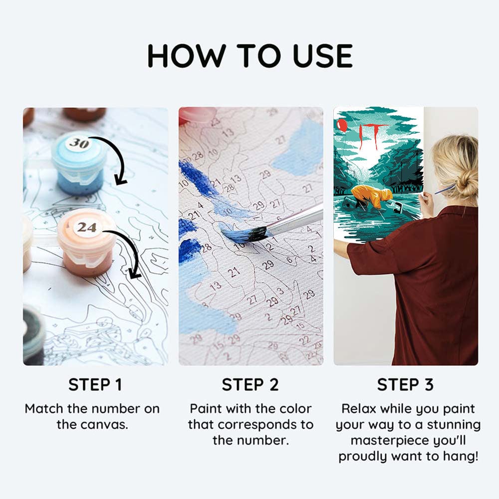 You Will Float Too - Paint By Numbers Kit (ONLINE ORDER ONLY)
