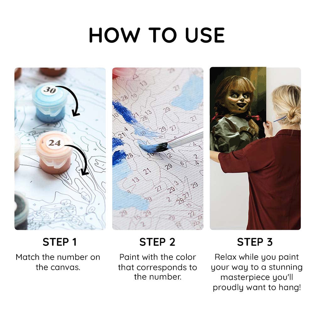 Annabelle - Paint By Numbers Kit (ONLINE ORDER ONLY)
