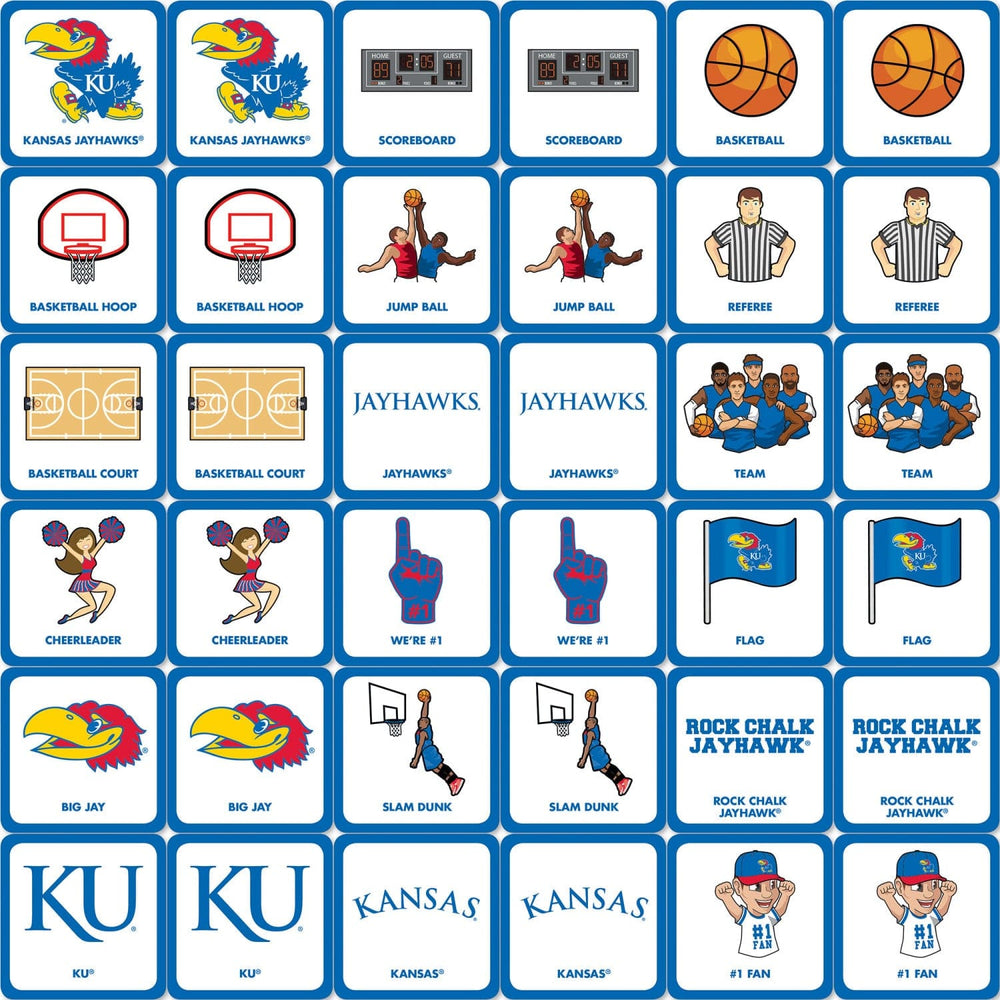 Kansas Jayhawks Matching Game (ONLINE ORDER ONLY)