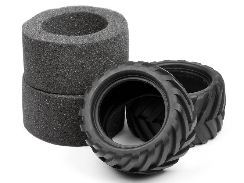 HPI Racing Bullet MT Tires (2pcs)  101307 (ONLINE ORDER ONLY)