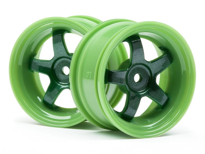 HPI Racing Green Work Meister S1 Wheel 26mm in width 3mm Offset (2pcs) (ONLINE ORDER ONLY)